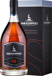 In the photo image Sarajishvili VS, gift box, 0.7 L