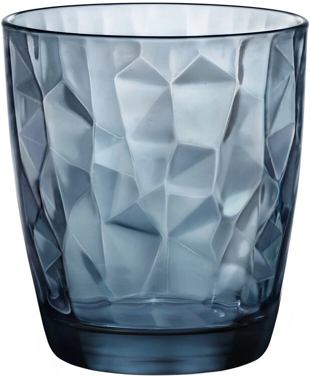 Bormioli Rocco Rock Bar Beverage Glass, Set of 6 - Blue