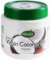 Baraka Organic Bio, Extra Virgin Coconut Oil, 0.46 л