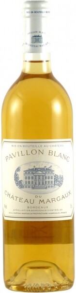 На фото изображение Pavillon Blanc Du Chateau Margaux Bordeaux AOC 1997, 0.75 L (Павийон Блан дю Шато Марго 1997 объемом 0.75 литра)