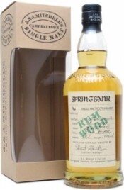 На фото изображение Springbank 16 years old Rum Finish, gift box, 0.7 L (Спрингбэнк 16 лет Ром Финиш, в подарочной коробке в бутылках объемом 0.7 литра)