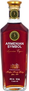 Коньяк Армянский Символ 5-летний, 0.5 л