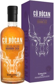 Виски Tomatin, Cu Bocan Bourbon Cask, gift box, 0.7 л