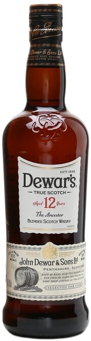 In the photo image Dewars 12 years old, 0.5 L