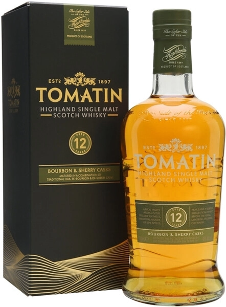 TOMATIN POTSTILL FINDLATER'S12年 Виски «Tomatin» 12 Year Old, в подарочной коробке, 0.7 л — купить
