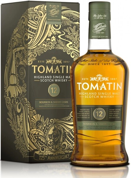 Виски «Tomatin» 12 Year Old, в подарочной коробке, 0.7 л — купить
