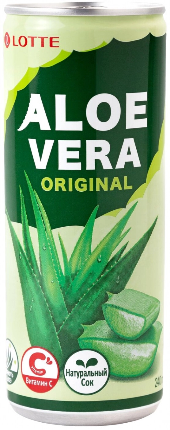 Juice Lotte, Aloe Vera Still, in can, 240 ml Lotte, Aloe Vera Still, in can   price, reviews