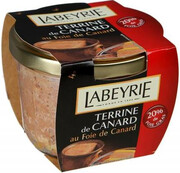 Labeyrie, Terrine de Canard au Foie de Canard (20%), glass, 170 g