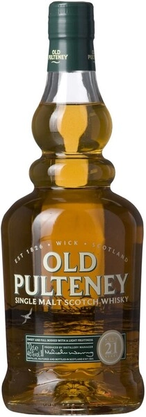 Виски Old Pulteney 21 Years Old, в подарочной коробке, 0.7 л