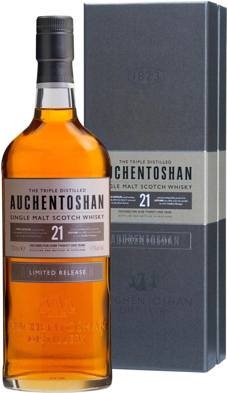 Whisky Auchentoshan 21 Years Old, gift box, 700 ml Auchentoshan 21