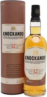In the photo image Knockando 12 Years Old, gift box, 0.7 L