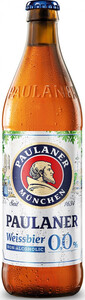 Paulaner, Hefe-Weissbier Non-Alcoholic, 0.5 л