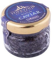 Gorkunov Sturgeon Black Caviar, glass, 20 g