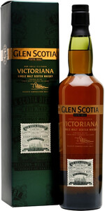 Виски Glen Scotia Victoriana, gift box, 0.7 л