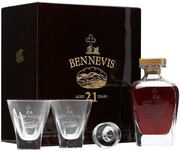 Ben Nevis 21 Years Old, wooden box with 2 glasses, 0.7 л