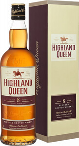 Highland Queen 8 Years Old, gift box, 0.7 л