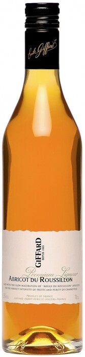 На фото изображение Giffard, Premium Abricot du Roussillon, 0.7 L (Жиффар, Премиум Абрикос Руссийона объемом 0.7 литра)