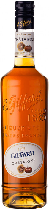 На фото изображение Giffard, Creme de Chataigne, 0.7 L (Жиффар, Каштан объемом 0.7 литра)