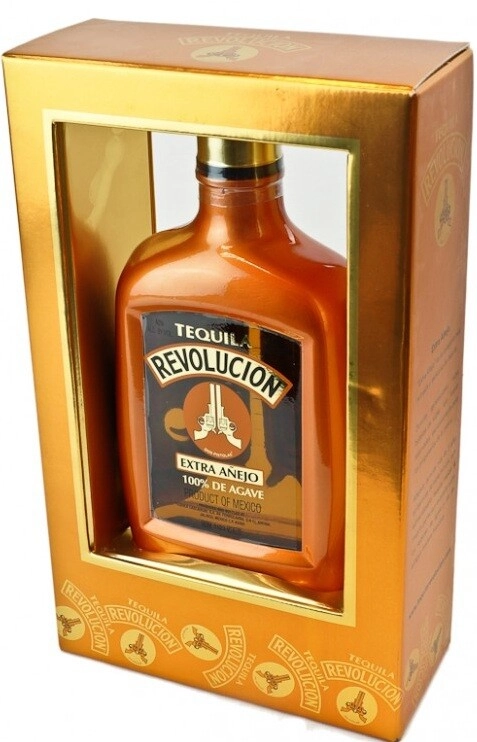 Tequila Revolucion Extra Anejo, gift box, 700 ml Revolucion