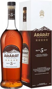 Ararat 5 stars, gift box, 0.7 L