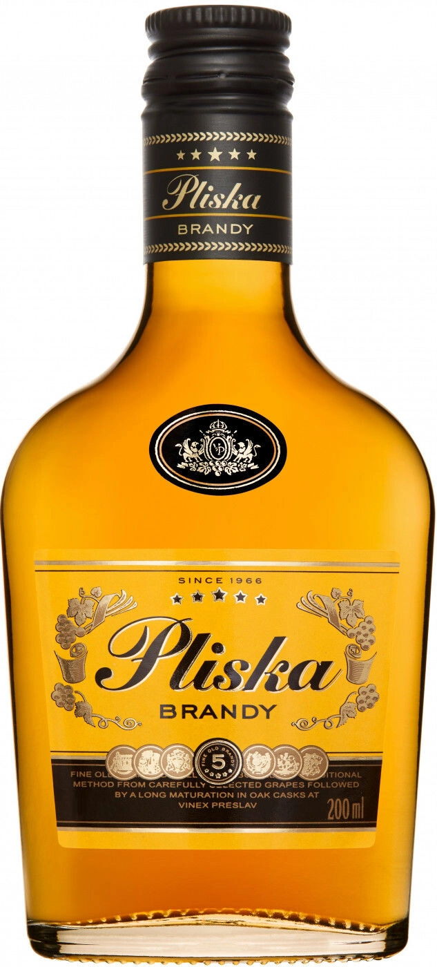 Brandy Vinex Preslav, Pliska 5 Years Old, 200 ml Vinex Preslav, Pliska 5  Years Old – price, reviews