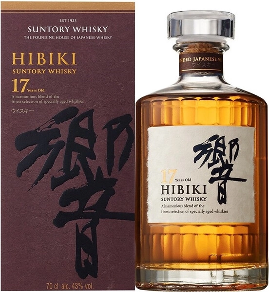 Виски Suntory, «Hibiki» 17 years, в подарочной коробке, 0.7 л