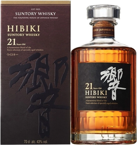 Виски Suntory, «Hibiki» 21 years, в подарочной коробке, 0.7 л