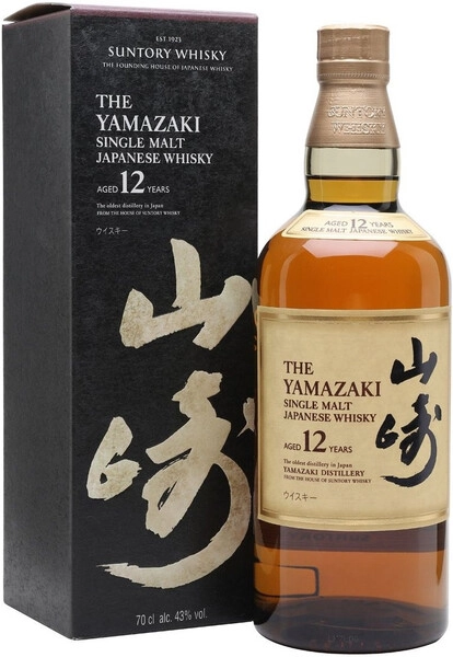 Виски Suntory, «Yamazaki» 12 years, в подарочной коробке, 0.7 л