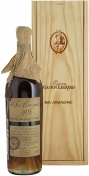 In the photo image Baron G. Legrand 1915 Bas Armagnac, 0.7 L