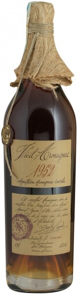 Armagnac Baron G. Legrand 1952 Bas Armagnac, 700 ml Baron G