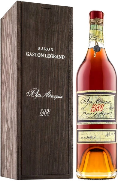 Арманьяк Baron G. Legrand 1988 Bas Armagnac, 0.7 л — купить