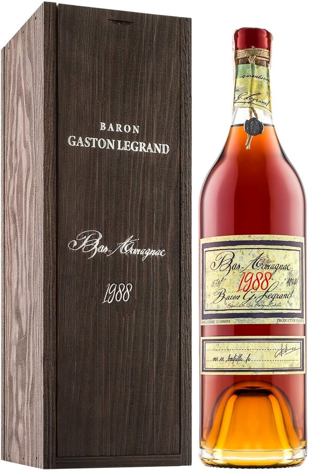 Armagnac Baron G. Legrand 1988 Bas Armagnac, 700 ml Baron G