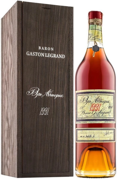 Арманьяк Baron G. Legrand 1991 Bas Armagnac, 0.7 л — купить