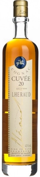 Cognac Lheraud Cuvee 20, 700 ml Lheraud Cuvee 20 – price, reviews