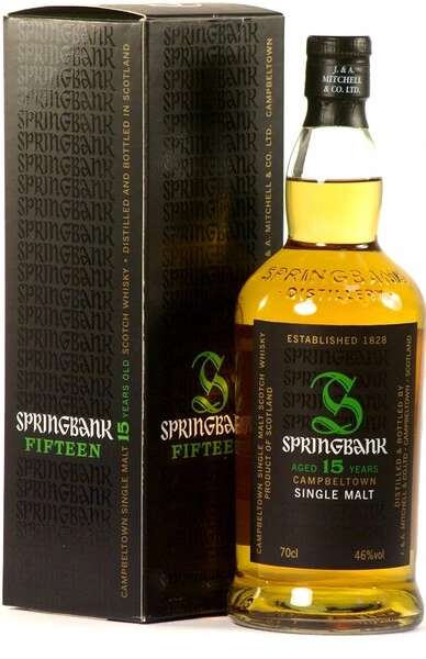 SPRINGBANK 15 years old 木箱入り Виски Springbank 15 years old, в подарочной коробке, 0.7 л