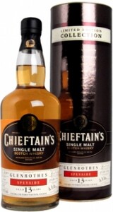 Виски Chieftains Glenrothes 13 years Sherry Butt 1994, in tube, 0.7 л