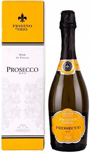 Игристое вино Abbazia, Fiorino dOro Prosecco Spumante DOC, gift box