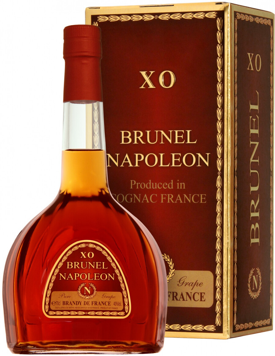 Brandy Brunel Napoleon XO, gift box, 700 ml Brunel Napoleon XO, gift box –  price, reviews