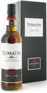 Виски Tomatin 40 years old, gift box, 0.7 л