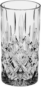 Bohemia Crystall, Sheffield, Tumbler Glass, set of 6 pcs, 380 ml