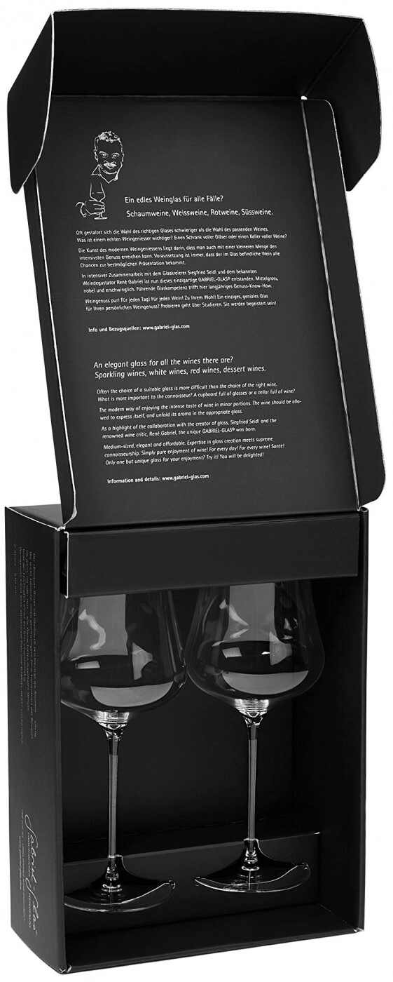 Glass Gabriel-Glas, StandArt, Set of 2 glasses in gift box, 510 ml