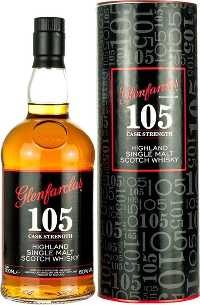 Виски «Glenfarclas 105», в тубе, 0.7 л — купить виски «Гленфарклас
