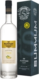 Summum Lemon Flavored, gift box, 0.75 л