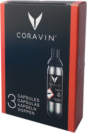 Coravin, 3 capsules with argon