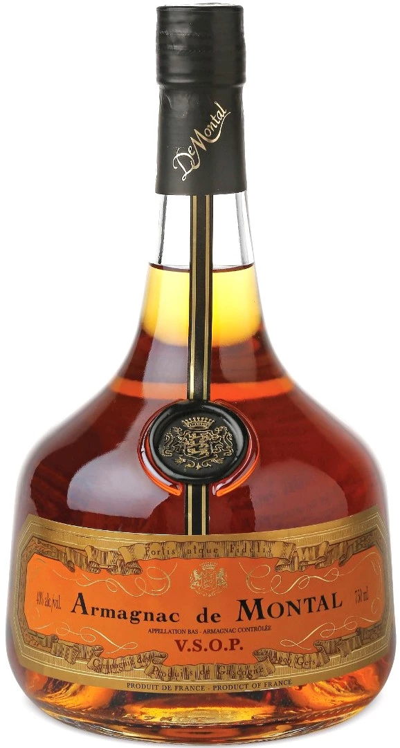 ブランデー 2008 Armagnac de Montal Armagnac Compagnie des Produits de Gascogne, De Montal VSOP, 700