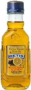 Betis Extra Virgin Olive Oil with Black Pepper & Lemon, 125 мл