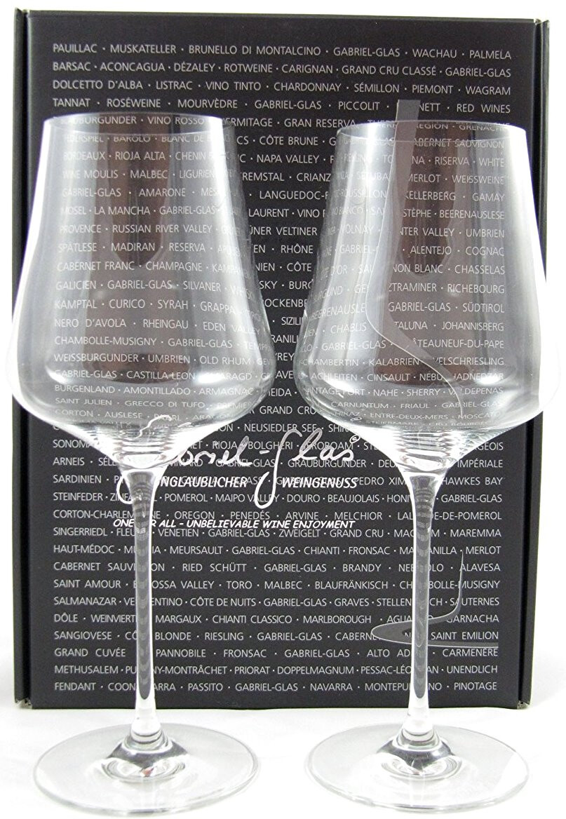 Glass Gabriel-Glas, StandArt, Set of 2 glasses in gift box, 510 ml