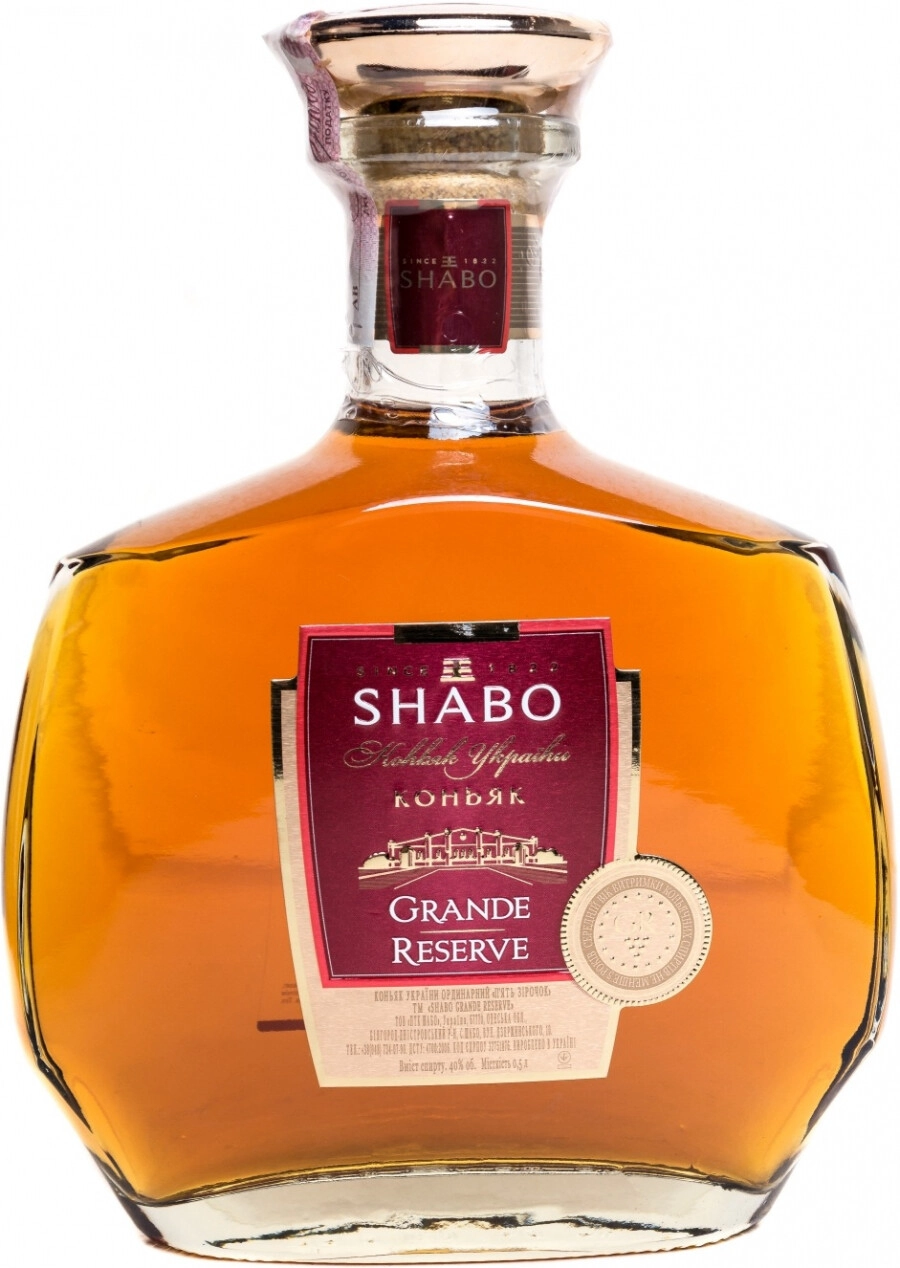 Cognac Shabo Grande Reserve, 500 ml Shabo Grande Reserve – price