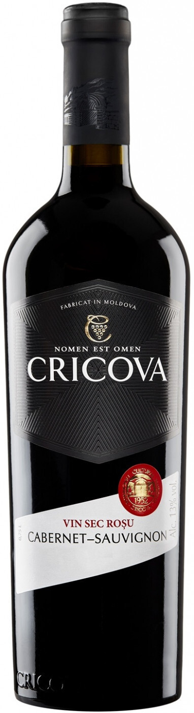 Wine Cricova, Cabernet Sauvigno, 750 ml Cricova, Cabernet Sauvigno ...
