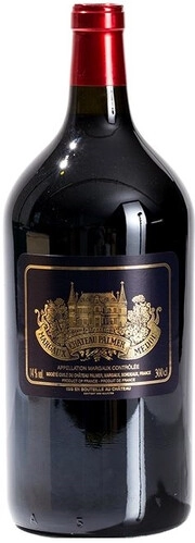 На фото изображение Chateau Palmer, Margaux AOC 3-me Grand Cru Classe, 2007, 3 L (Шато Пальмер, 2007 объемом 3 литра)